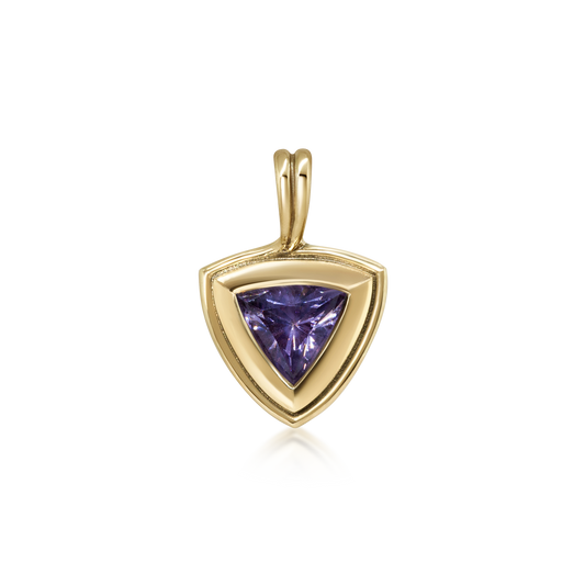 Spinel Trillion Pivot Pendant