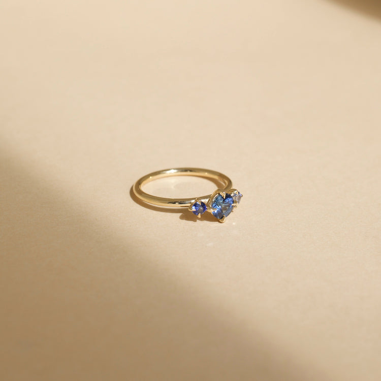 Tanvi Blue Sapphire Ring