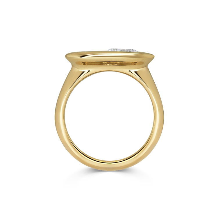 Toi et Moi Signet ring