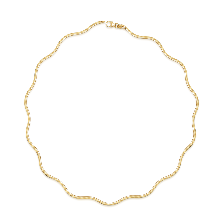 Wave Omega Necklace