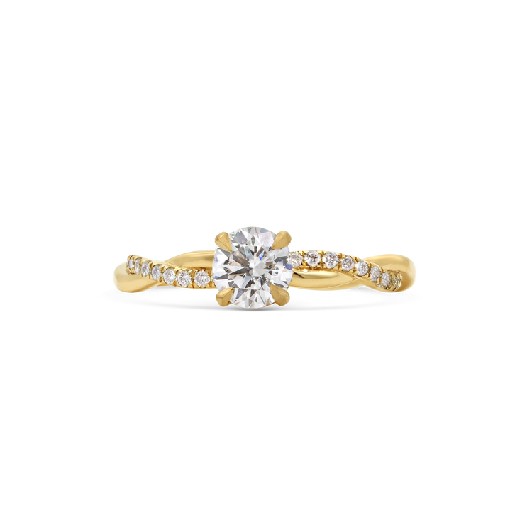 Diamond Twist Ring