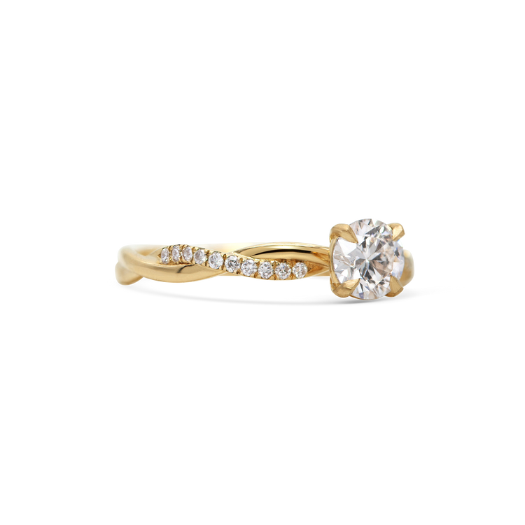 Diamond Twist Ring