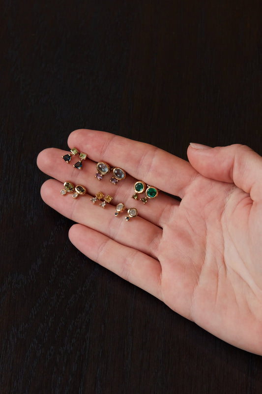 Forme 3 Stud Earrings