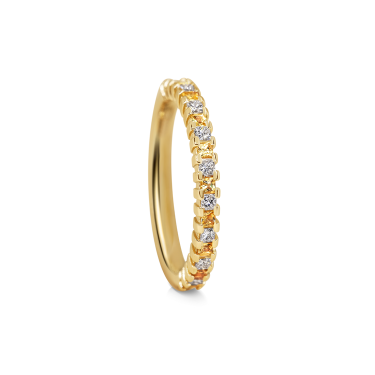 Yellow White Gingham Band