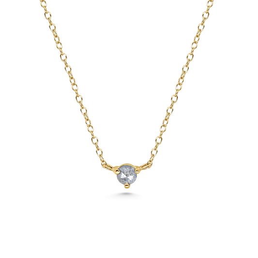 Orb Grey Diamond Necklace