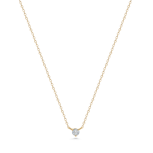 Orb Light Grey Diamond Necklace