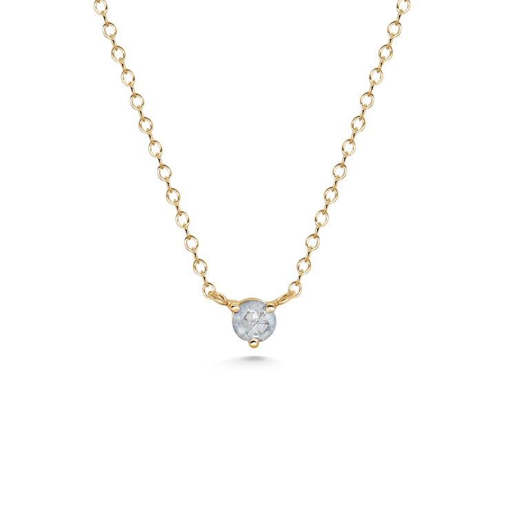 Orb Light Grey Diamond Necklace
