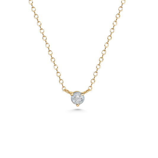 Orb Light Grey Diamond Necklace