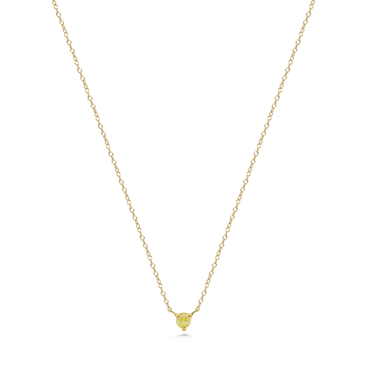 Orb Yellow Diamond Necklace