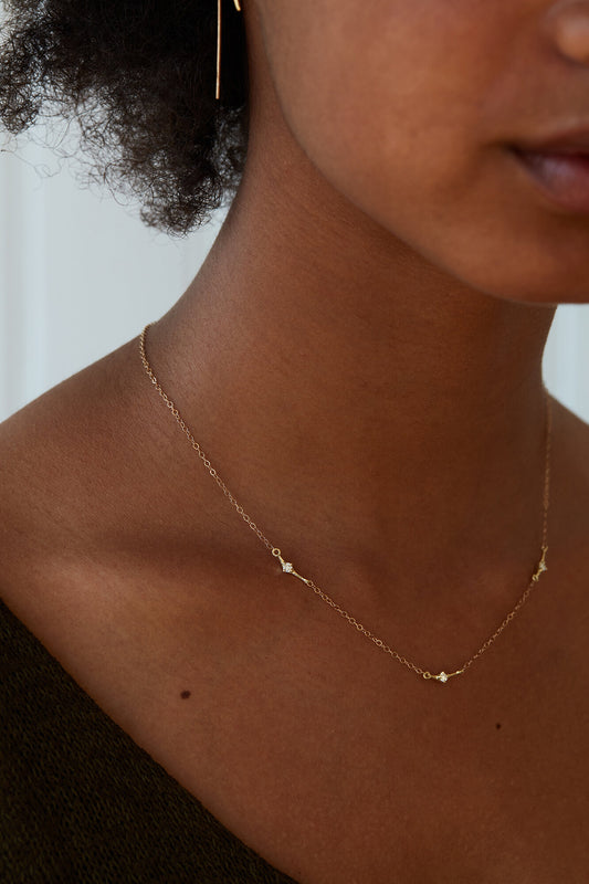 Lyra Trio Necklace