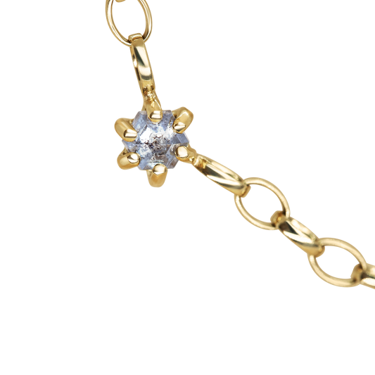 Trio Grey Diamond Necklace